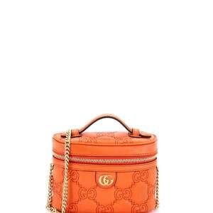 Gucci Top Handle Vanity Chain Bag Gg #240225G10B